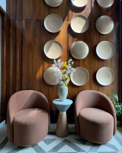 Modern luxury living room interior